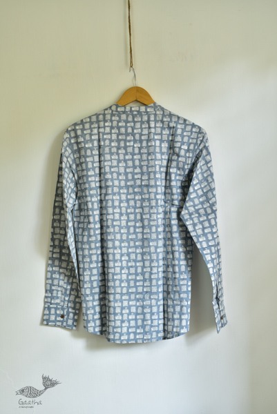 Sing of Spring ✯ Sanganeri ✯ Cotton Full Shirt ✯ 12