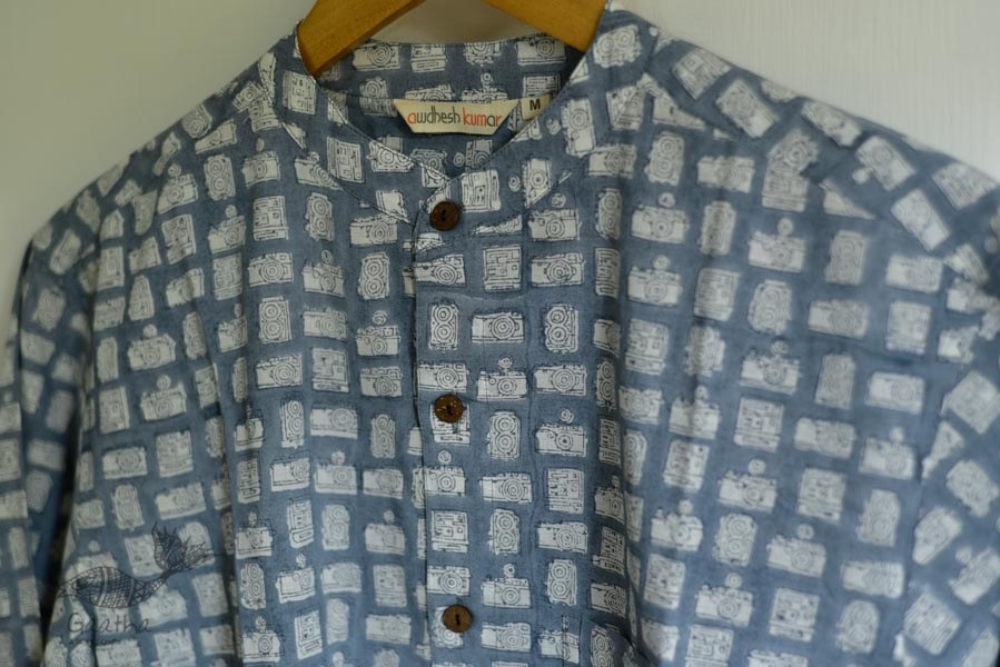 Sing of Spring ✯ Sanganeri ✯ Cotton Full Shirt ✯ 12