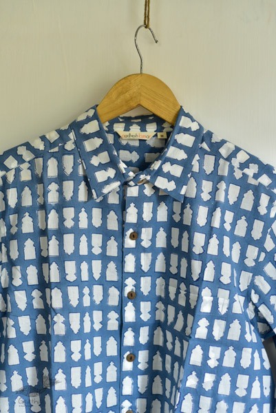 Sing of Spring ✯ Sanganeri ✯ Cotton Full Shirt ✯ 13