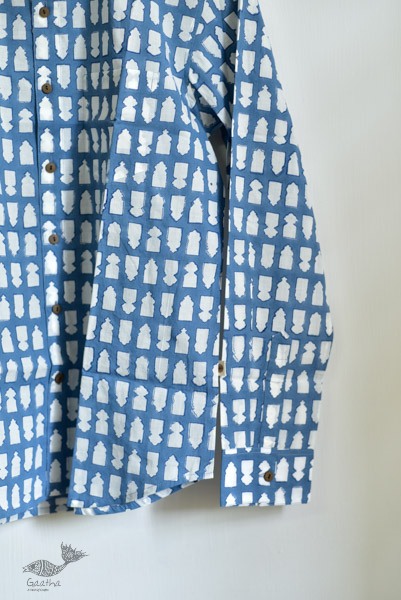 Sing of Spring ✯ Sanganeri ✯ Cotton Full Shirt ✯ 13