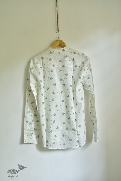 Sing of Spring ✯ Sanganeri ✯ Cotton Full Shirt ✯ 14