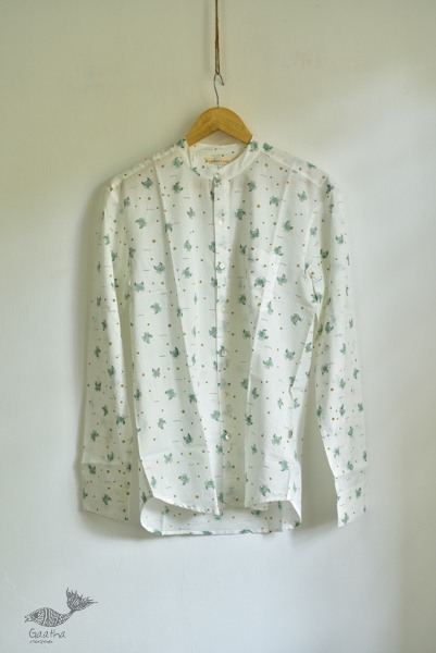Sing of Spring ✯ Sanganeri ✯ Cotton Full Shirt ✯ 14