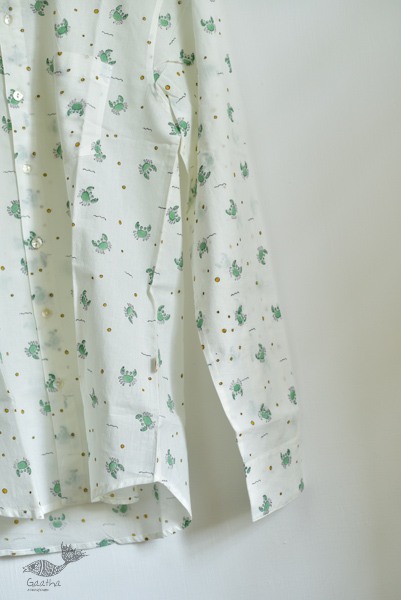 Sing of Spring ✯ Sanganeri ✯ Cotton Full Shirt ✯ 14