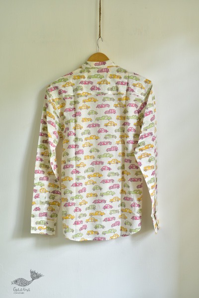 Sing of Spring ✯ Sanganeri ✯ Cotton Full Shirt ✯ 15