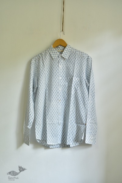 Sing of Spring ✯ Sanganeri ✯ Cotton Full Shirt ✯ 16