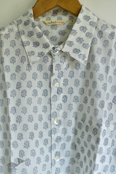 Sing of Spring ✯ Sanganeri ✯ Cotton Half Sleeve Shirt ✯ 17