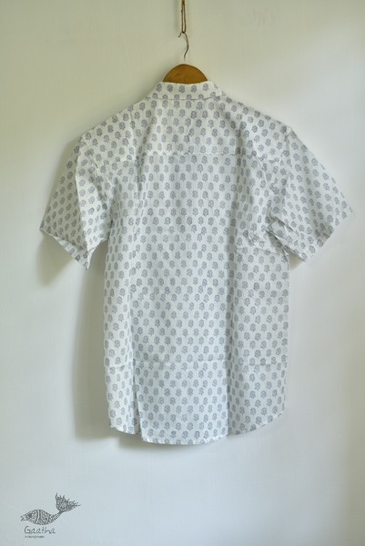 Sing of Spring ✯ Sanganeri ✯ Cotton Half Sleeve Shirt ✯ 17