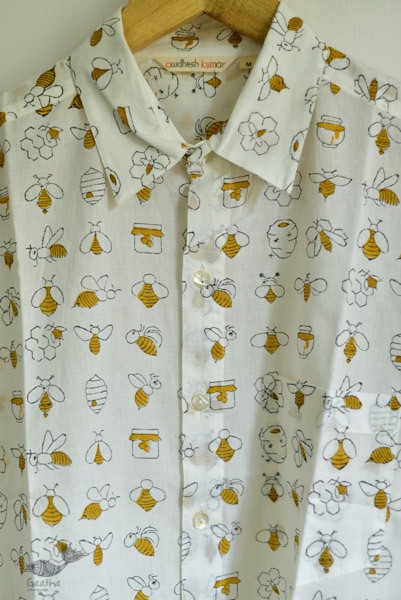 Sing of Spring ✯ Sanganeri ✯ Cotton Half Sleeve Shirt ✯ 18