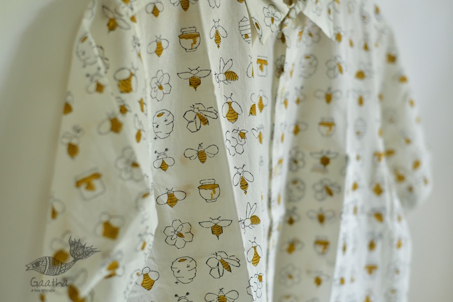 Sing of Spring ✯ Sanganeri ✯ Cotton Half Sleeve Shirt ✯ 18