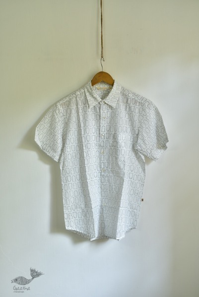 Sing of Spring ✯ Sanganeri ✯ Cotton Half Sleeve Shirt ✯ 19