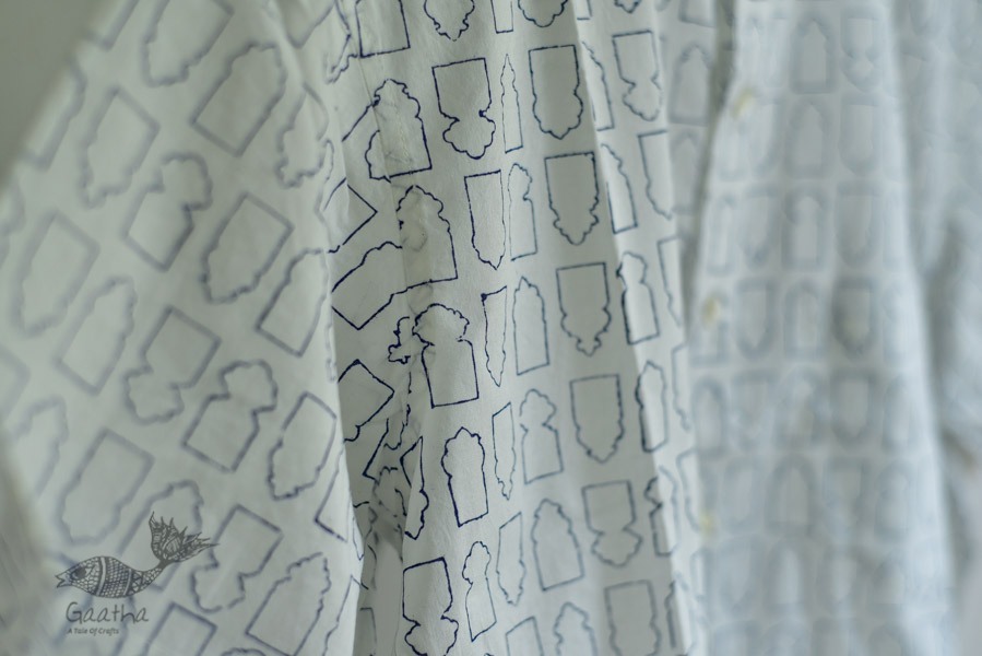 Sing of Spring ✯ Sanganeri ✯ Cotton Half Sleeve Shirt ✯ 19