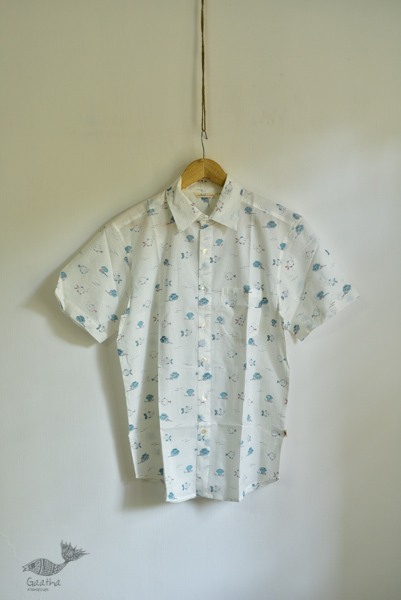 Sing of Spring ✯ Sanganeri ✯ Cotton Half Sleeve Shirt ✯ 20
