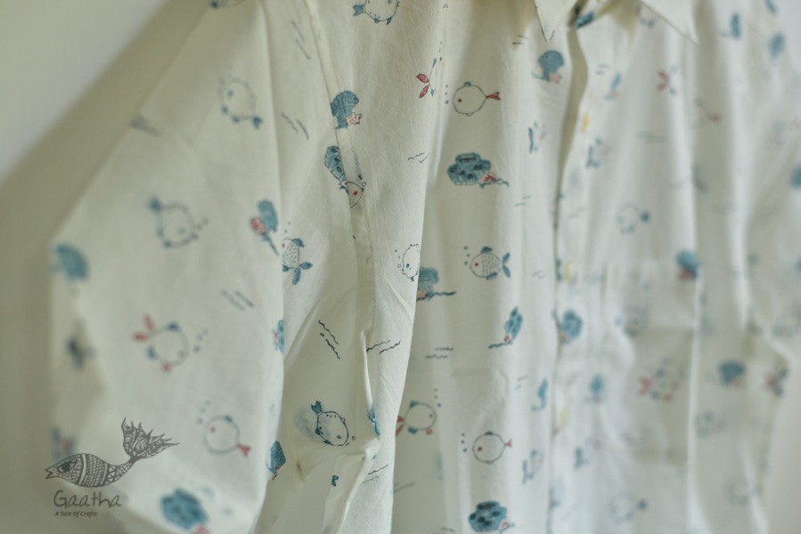 Sing of Spring ✯ Sanganeri ✯ Cotton Half Sleeve Shirt ✯ 20