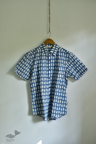 Sing of Spring ✯ Sanganeri ✯ Cotton Half Sleeve Shirt ✯ 23