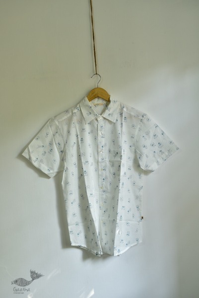 Sing of Spring ✯ Sanganeri ✯ Cotton Half Sleeve Shirt ✯ 24