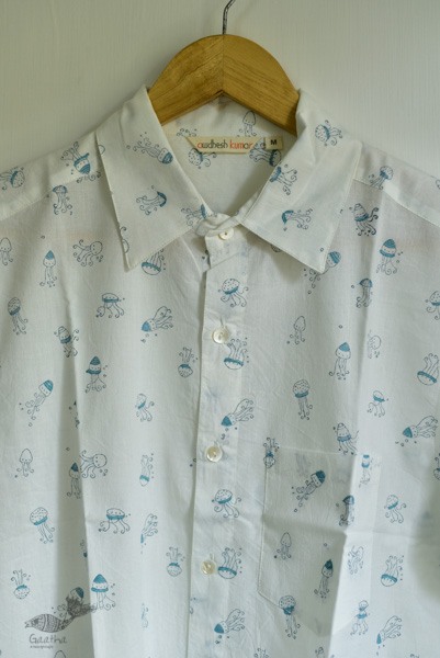 Sing of Spring ✯ Sanganeri ✯ Cotton Half Sleeve Shirt ✯ 24