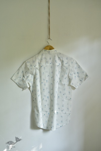 Sing of Spring ✯ Sanganeri ✯ Cotton Half Sleeve Shirt ✯ 24