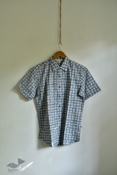 Sing of Spring ✯ Sanganeri ✯ Cotton Half Sleeve Shirt ✯ 25