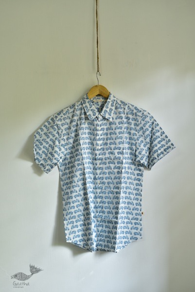 Sing of Spring ✯ Sanganeri ✯ Cotton Half Sleeve Shirt ✯ 27