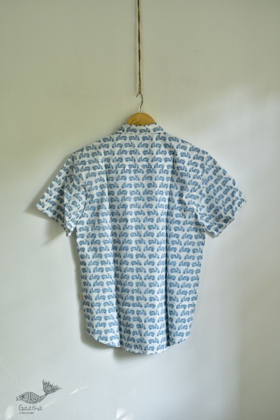 Sing of Spring ✯ Sanganeri ✯ Cotton Half Sleeve Shirt ✯ 27