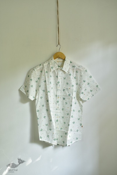 Sing of Spring ✯ Sanganeri ✯ Cotton Half Sleeve Shirt ✯ 29