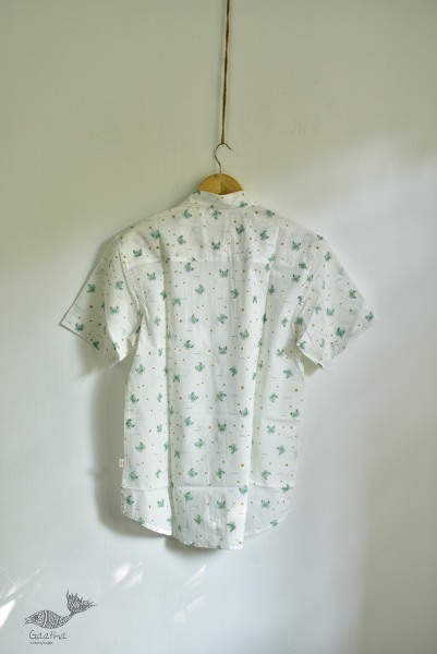 Sing of Spring ✯ Sanganeri ✯ Cotton Half Sleeve Shirt ✯ 29