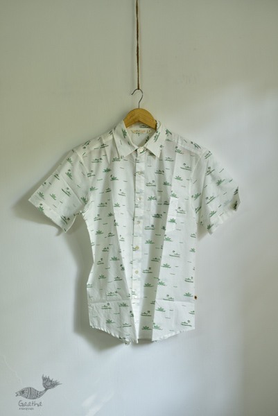 Sing of Spring ✯ Sanganeri ✯ Cotton Half Sleeve Shirt ✯ 30