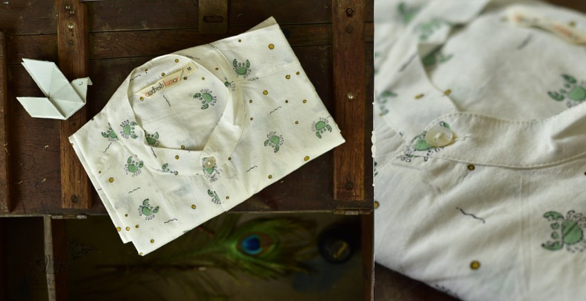 Sing of Spring ✯ Sanganeri ✯ Cotton Full Shirt ✯ 14