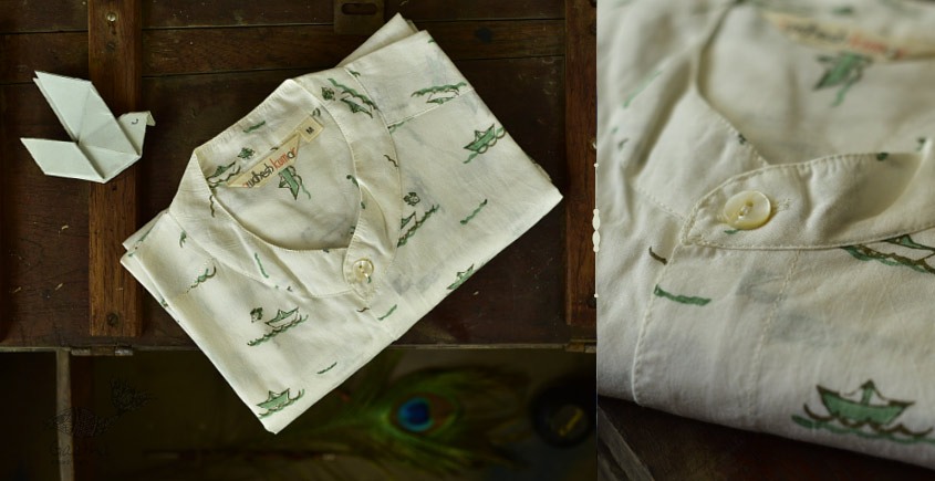 Sing of Spring ✯ Sanganeri ✯ Cotton Full Shirt ✯ 5