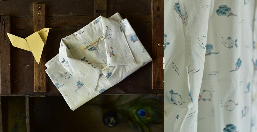 Sing of Spring ✯ Sanganeri ✯ Cotton Half Sleeve Shirt ✯ 20