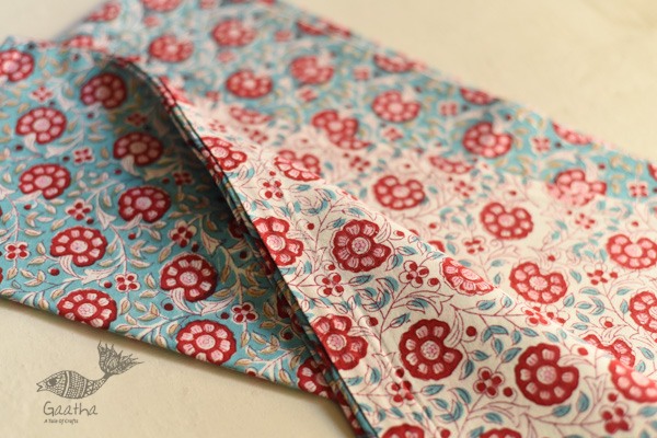 shop Sanganeri Hand block Printed Bedsheet
