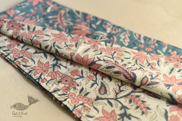 shop Sanganeri Hand block Printed Bedsheet