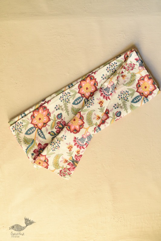 shop Sanganeri Hand block Printed Bedsheet