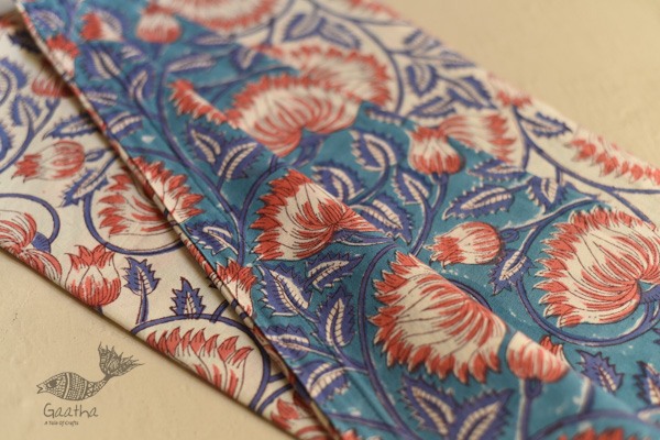 shop Sanganeri Hand block Printed Bedsheet