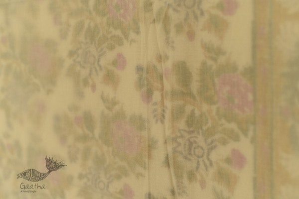 shop Dohar Double Side Hand Block Printed Mul Cotton - Single bed