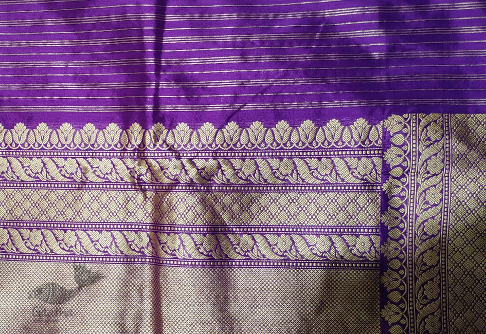 Jaanki . जानकी ✽ Handwoven Banarasi Silk Saree ✽ 13