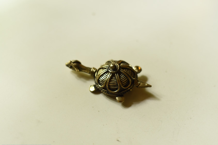 buy Handmade Brass Dhokra -Kachhua / Tortoise