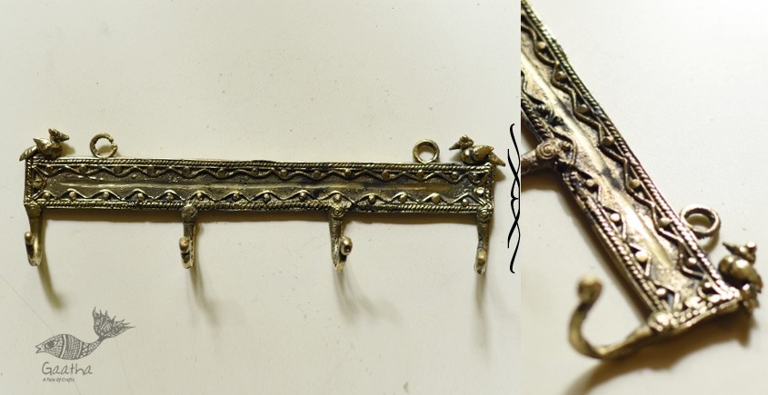 buy Handmade Brass Dhokra -hanger