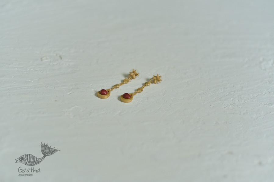 shop handmade bamboo jewelry - Earrings