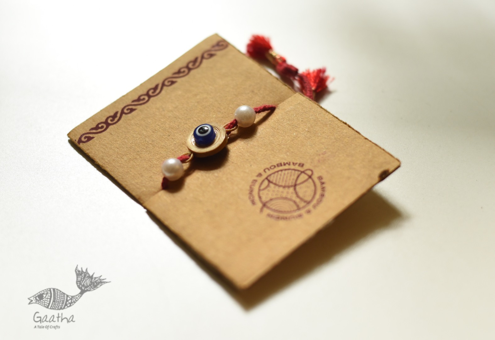 shop handcrafted Bamboo Rakhi