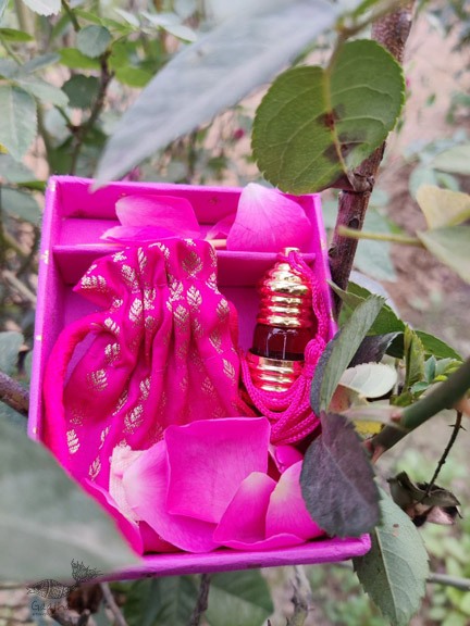 Pure organic fragrance of Kannauj Rose - Fragrant oil