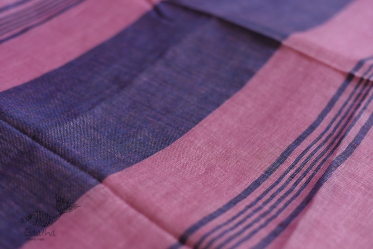 Pink Linen Saree