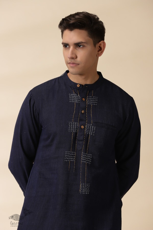 shop Handwoven Cotton Kurta