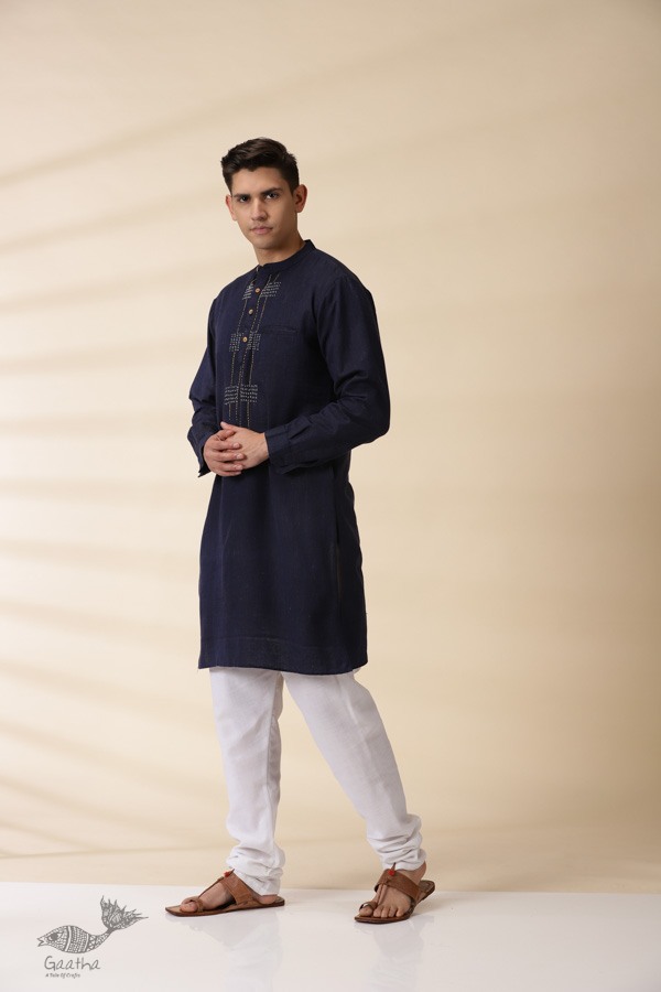 shop Handwoven Cotton Kurta