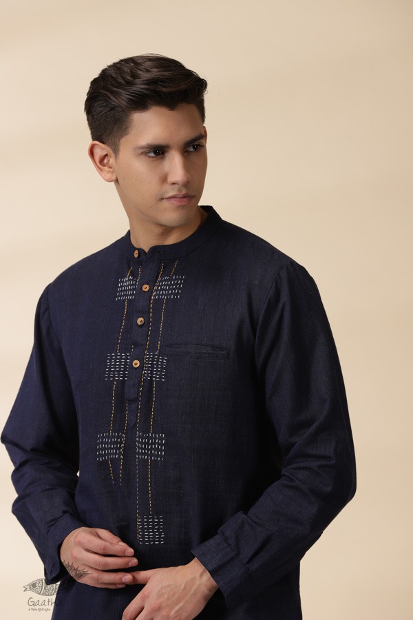 shop Handwoven Cotton Kurta