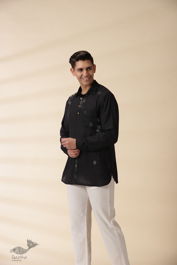 shop Handwoven Cotton Kurta