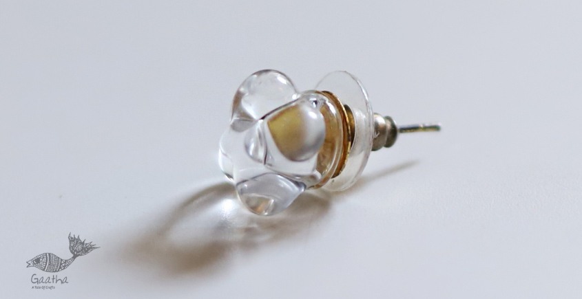 Zeenat ✤ Glass Jewelry ✤ ( Single Stud ) ~ 73