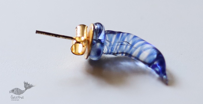 Zeenat ✤ Glass Jewelry ✤ ( Single Stud ) ~ 74