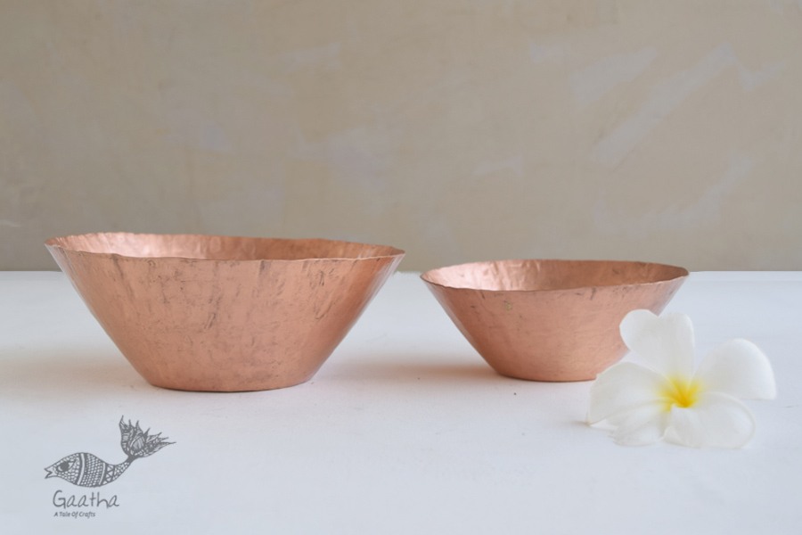 ताम्र ✤ 20 ✤ Conical Nut Bowl Small