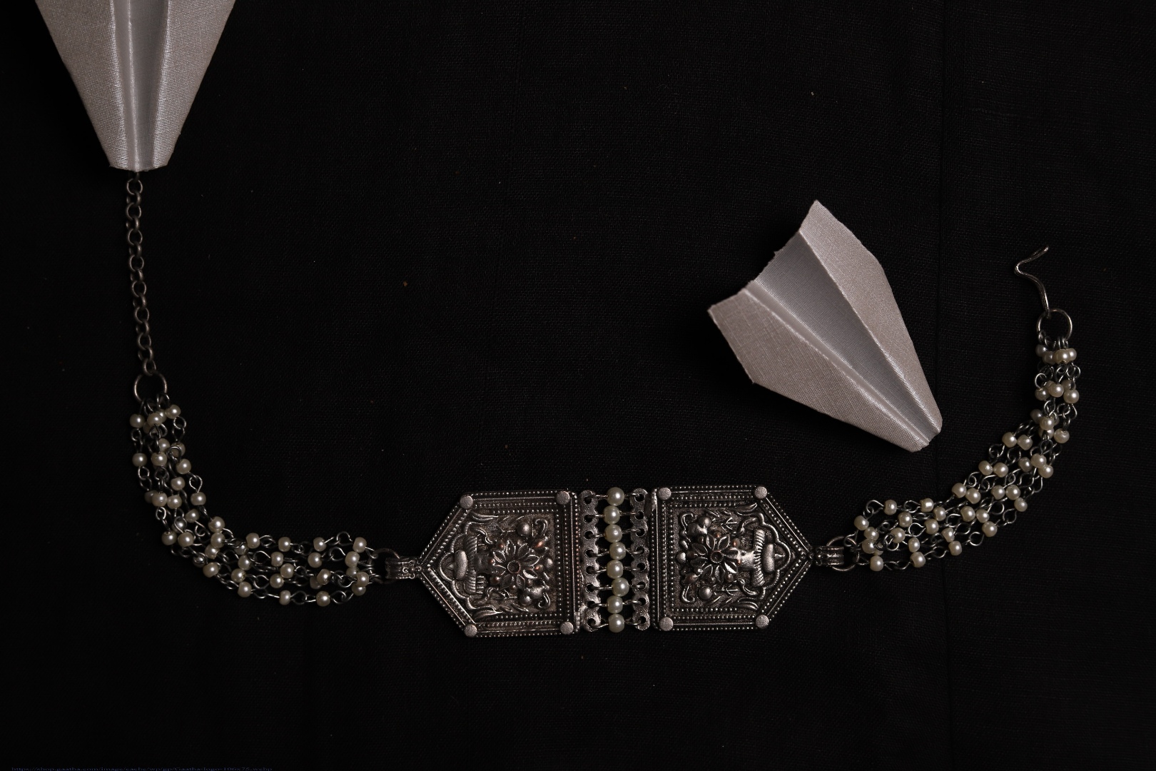 रेवती ✽ Choras Choker with Pearl Strings ✽ Necklace ✽ 4